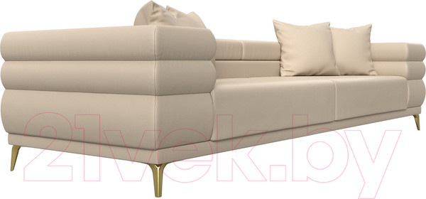 Изображение товара Диван Лига Диванов Лига-021 / 119136 (экокожа бежевый)