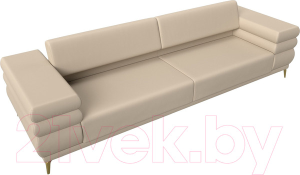 Изображение товара Диван Лига Диванов Лига-021 / 119136 (экокожа бежевый)