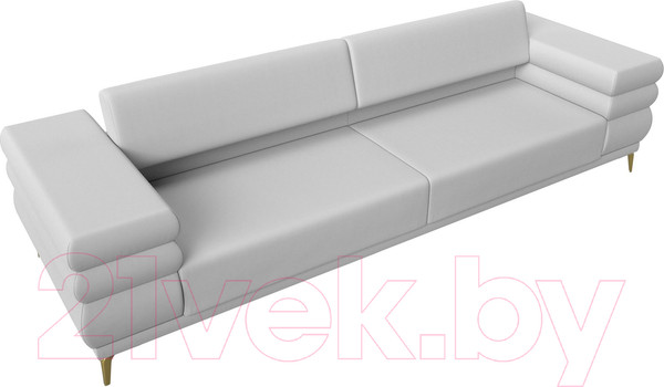 Изображение товара Диван Лига Диванов Лига-021 / 119137  (экокожа белый)