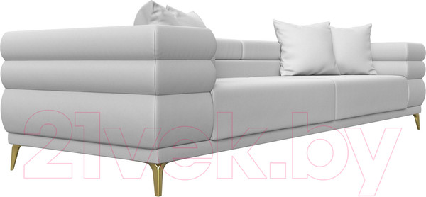 Изображение товара Диван Лига Диванов Лига-021 / 119137  (экокожа белый)
