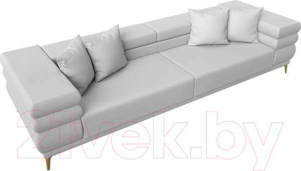 Изображение товара Диван Лига Диванов Лига-021 / 119137  (экокожа белый)