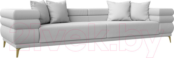 Изображение товара Диван Лига Диванов Лига-021 / 119137  (экокожа белый)