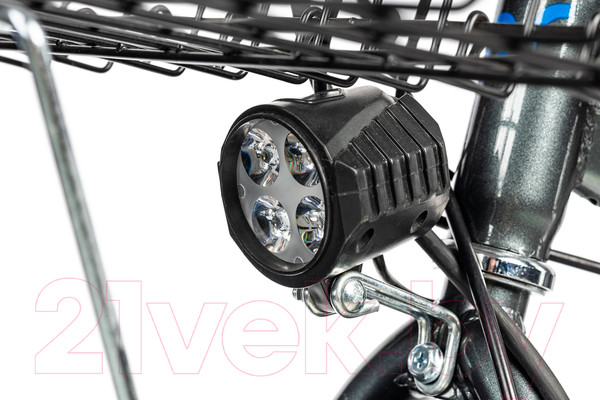 Изображение товара Электровелосипед MyWay Trike 500 20 (15, графитовый, матовый)