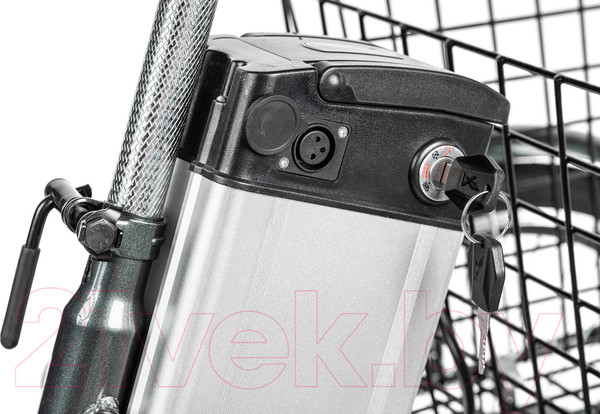 Изображение товара Электровелосипед MyWay Trike 500 20 (15, графитовый, матовый)