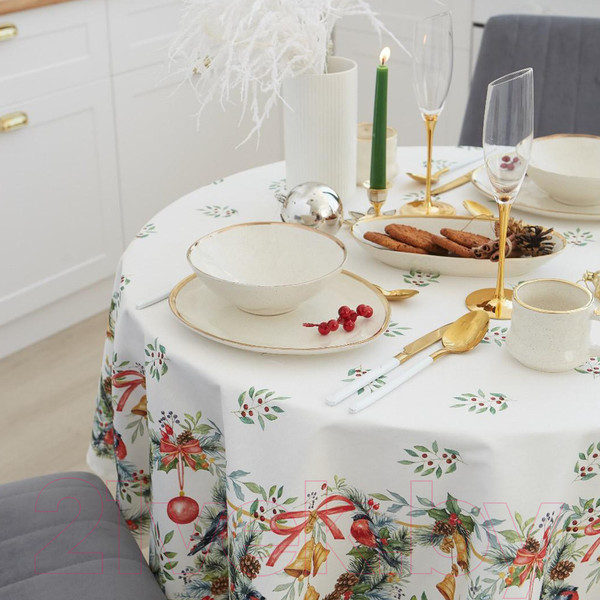 Изображение товара Скатерть Этель Сhristmas bells / 7319014