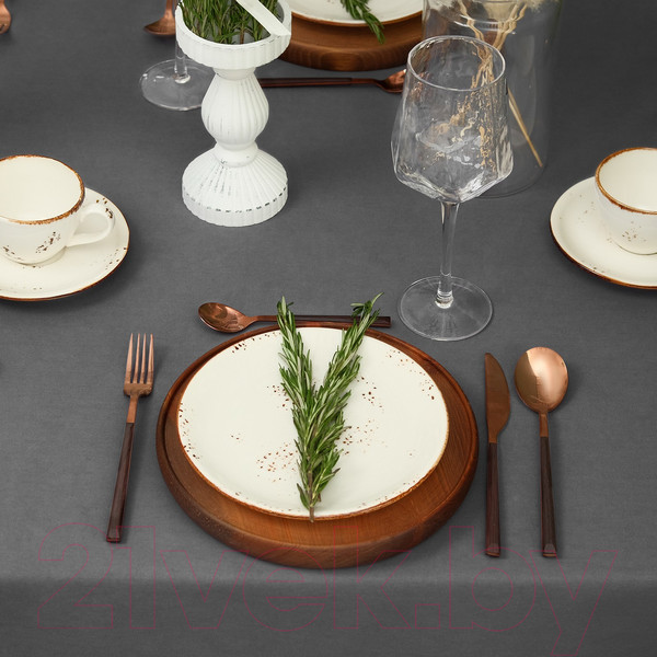 Изображение товара Скатерть Этель Kitchen / 7865992 (серый)