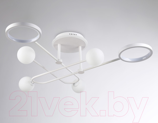 Изображение товара Люстра Ambrella Comfort FL66229/6 WH  (белый)