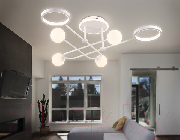 Изображение товара Люстра Ambrella Comfort FL66229/6 WH  (белый)