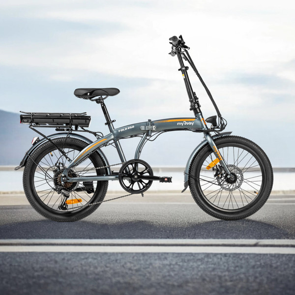 Изображение товара Электровелосипед MyWay Fold 250 20 (15, графитовый)