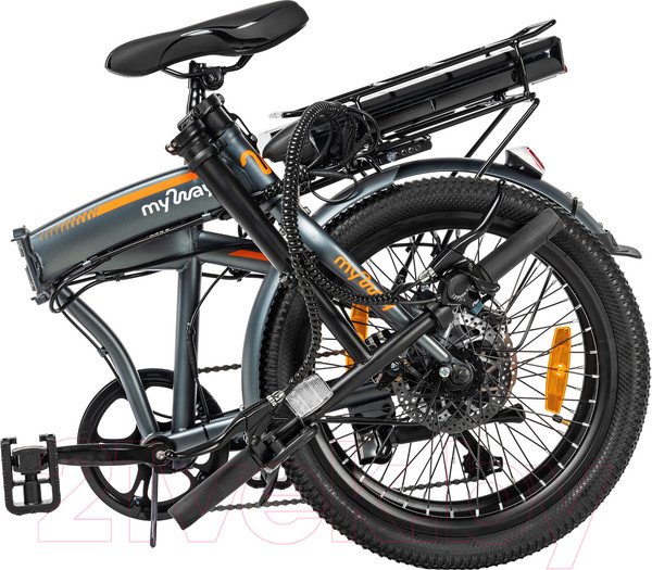 Изображение товара Электровелосипед MyWay Fold 250 20 (15, графитовый)
