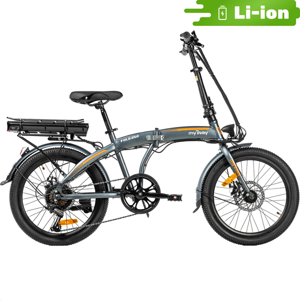 Изображение товара Электровелосипед MyWay Fold 250 20 (15, графитовый)
