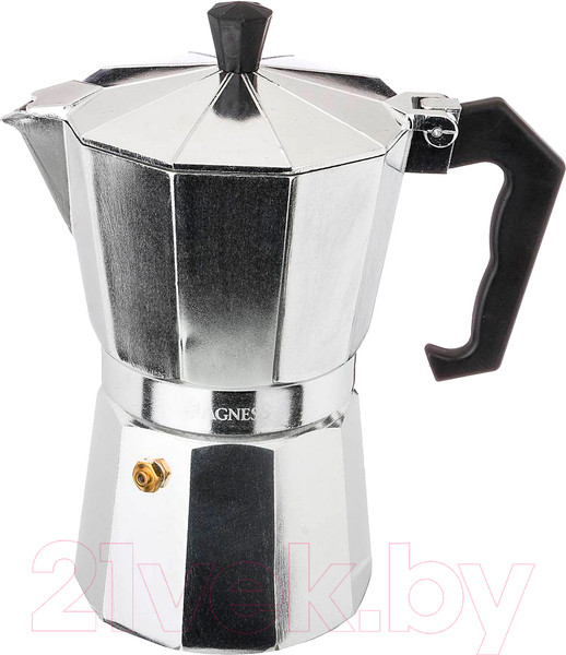 Изображение товара Гейзерная кофеварка Agness 944-004