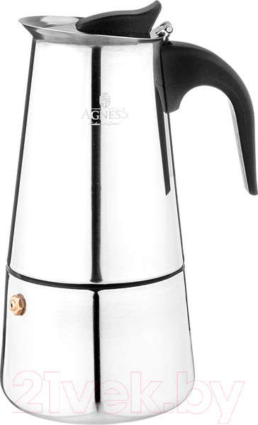 Изображение товара Гейзерная кофеварка Agness 944-010
