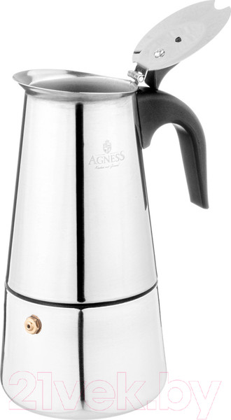 Изображение товара Гейзерная кофеварка Agness 944-010