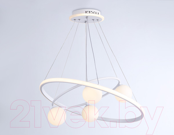 Изображение товара Люстра Ambrella Comfort FL66321/1+4 WH (белый)