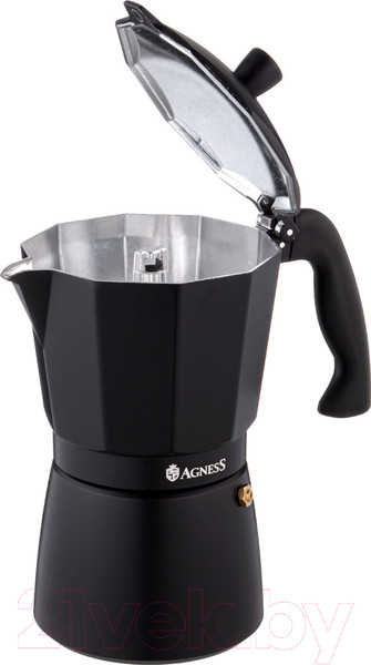 Изображение товара Гейзерная кофеварка Agness 944-012