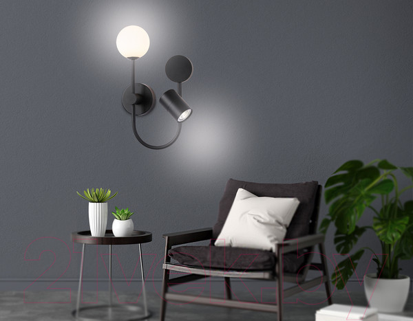 Изображение товара Бра Ambrella Comfort FL66389/3 BK (черный)