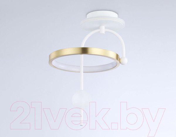 Изображение товара Люстра Ambrella Comfort FL66422 WH/GD (белый/золото)