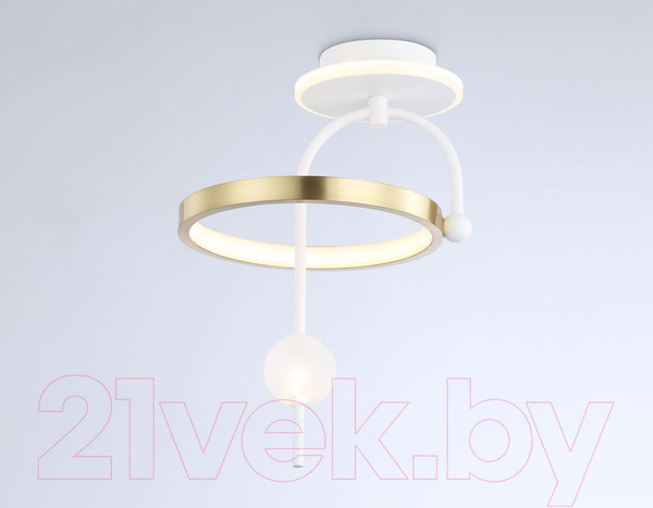 Изображение товара Люстра Ambrella Comfort FL66422 WH/GD (белый/золото)