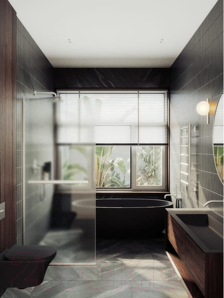 Изображение товара Душевая стенка MaybahGlass 195x119 / MGD-719-5у (сатин стекло/хром матовый)