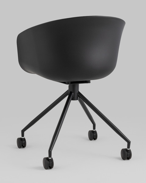 Изображение товара Кресло офисное Stool Group Libra / SL-7040ZB (рогожка черный/черный)