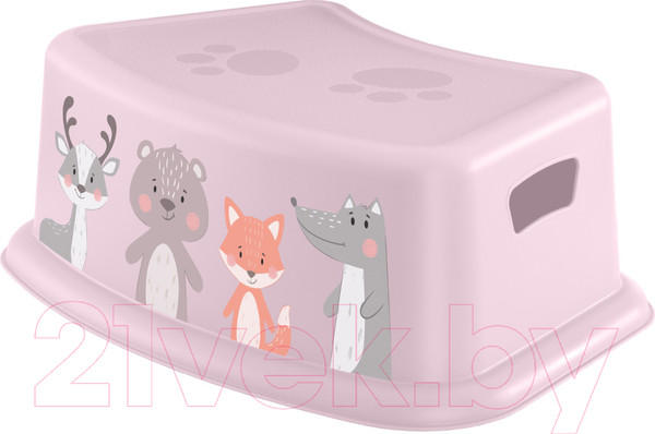 Изображение товара Табурет-подставка Пластишка 431316505 (розовый)