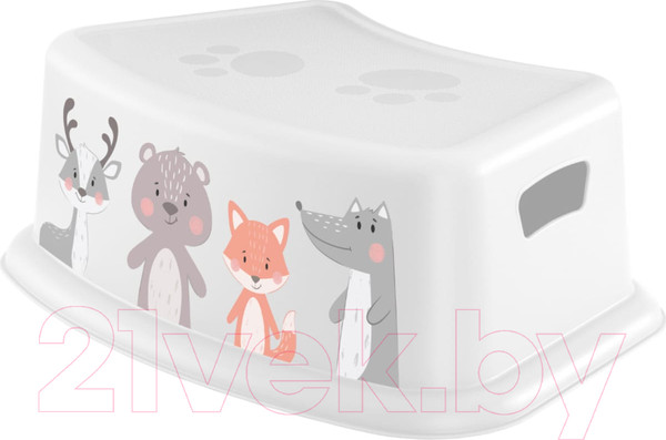 Изображение товара Табурет-подставка Пластишка 431316516 (белый)