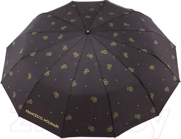 Изображение товара Зонт складной Francesco Molinary 734-24301-FM-BLK (черный)