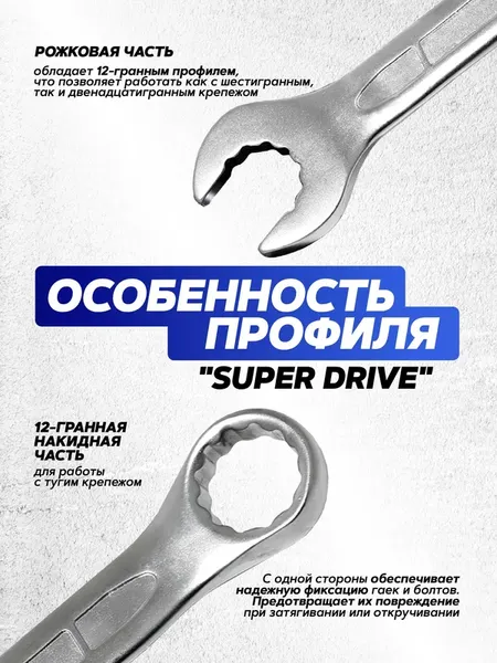 Изображение товара Гаечный ключ Forsage F-75524SD