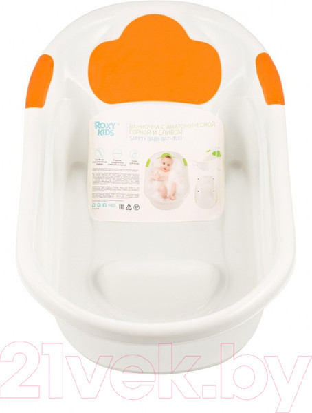 Изображение товара Ванночка детская Roxy-Kids RBT-W1035-O (оранжевый)