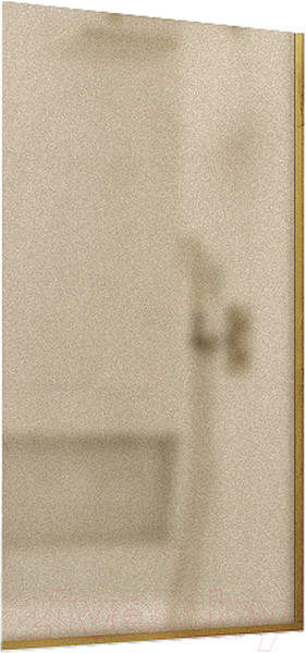 Изображение товара Стеклянная шторка для ванны MaybahGlass MGV-72-3у (бронзовое матовое стекло/золотой)