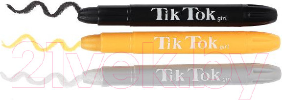 Изображение товара Набор детских ручек для грима MultiArt Аквагрим Tik tok / FACEPAINT-TIKCLASS