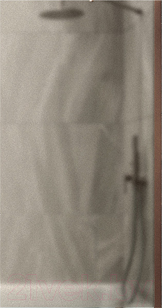 Изображение товара Стеклянная шторка для ванны MaybahGlass MGV-249-2ш (бронзовое матовое стекло/бронзовый)