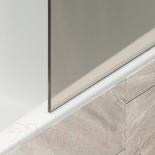 Изображение товара Стеклянная шторка для ванны MaybahGlass MGV-73-2ш (бронзовое матовое стекло/бронзовый)