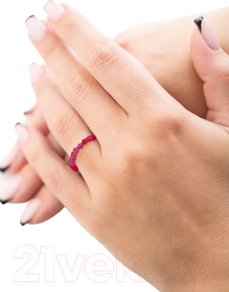 Изображение товара Кольцо Wolves Циркон 5721 (р.22-23, красный)