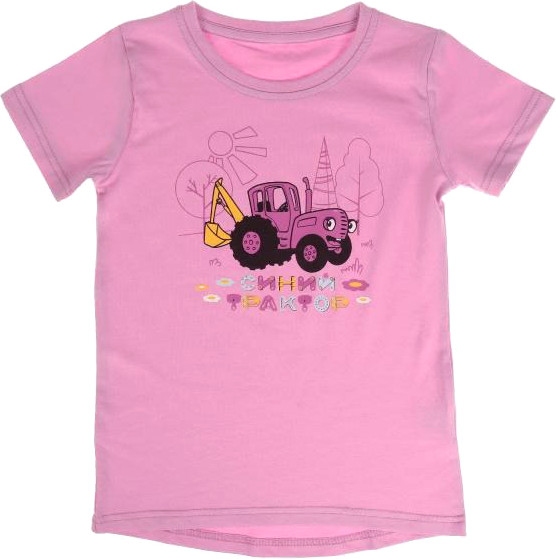 Изображение товара Футболка детская Riki Kids Синий Трактор TS-C03-BT-104 (р.104)