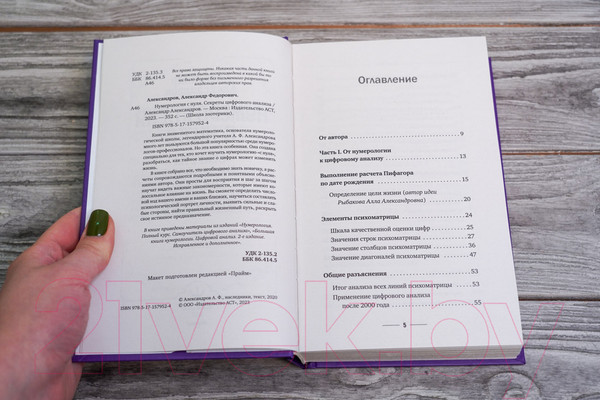 Изображение товара Нехудожественная книга АСТ Нумерология с нуля. Секреты цифрового анализа / 9785171579524 (Александров А.Ф.)