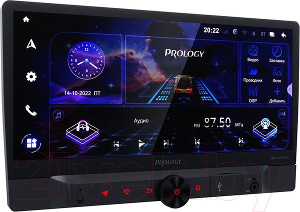 Изображение товара Бездисковая автомагнитола Prology MPA-320 DSP