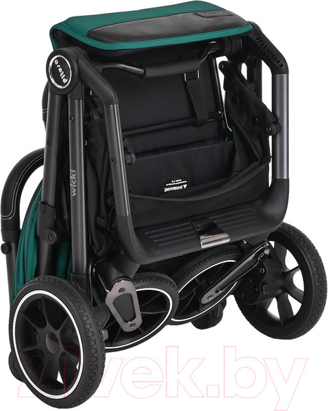 Изображение товара Детская прогулочная коляска Pituso Wicki / ABF2022 (изумруд)