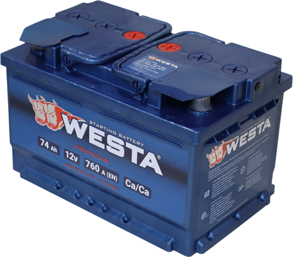 Изображение товара Автомобильный аккумулятор Westa 6СТ-74 VLR Euro низкий Пн00013 (74 А/ч)