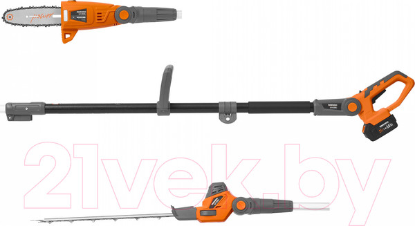 Изображение товара Кусторез аккумуляторный Daewoo Power DAPH 2221Li SET