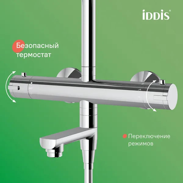 Изображение товара Душевая система со смесителем IDDIS Kero KERSBSTi06