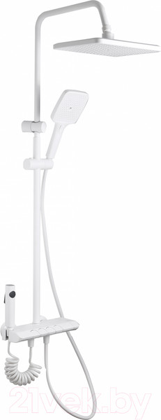 Изображение товара Душевая система Ekko E2509-8 (белый матовый)