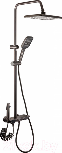Изображение товара Душевая система Ekko E2601-21 (темно-серый)