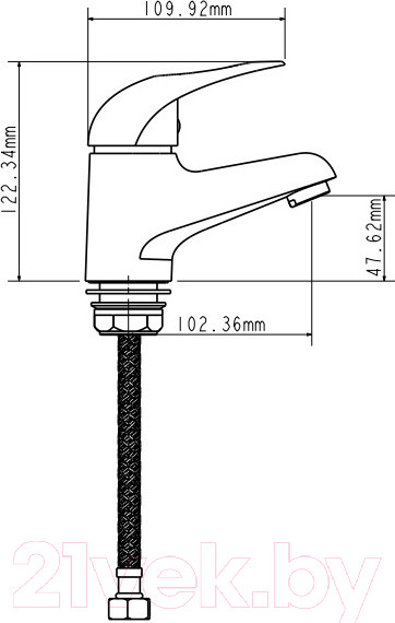 Изображение товара Смеситель Ekko E10002