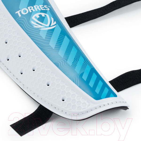 Изображение товара Щитки футбольные Torres Match FS2305 (S, белый/голубой)