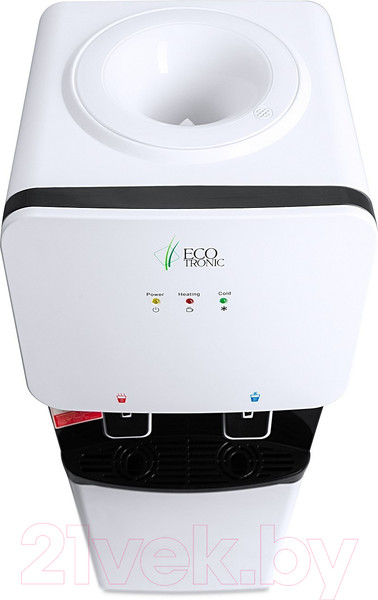 Изображение товара Кулер Ecotronic J1-LCN XS (шкафчик 7л, белый/черный)