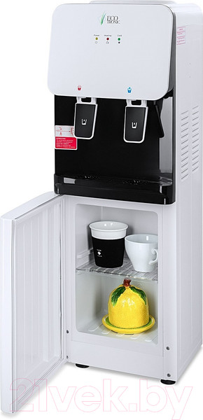 Изображение товара Кулер Ecotronic J1-LCN XS (шкафчик 7л, белый/черный)