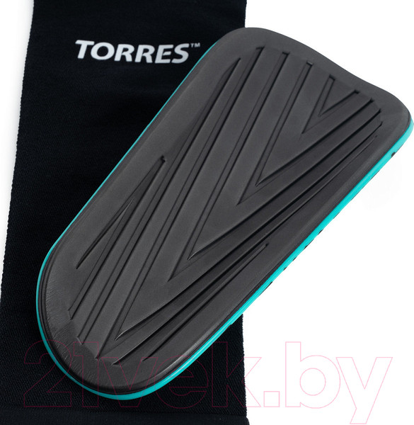 Изображение товара Щитки футбольные Torres Pro FS2308 (M, черный/бирюзовый)