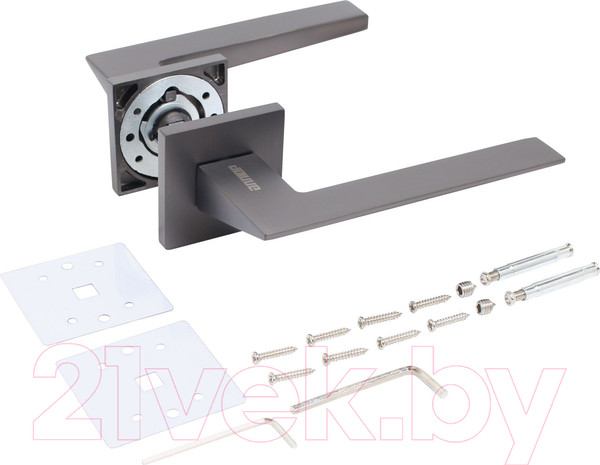 Изображение товара Ручка дверная Аллюр Арт Стелла MBN 8740 (графит)